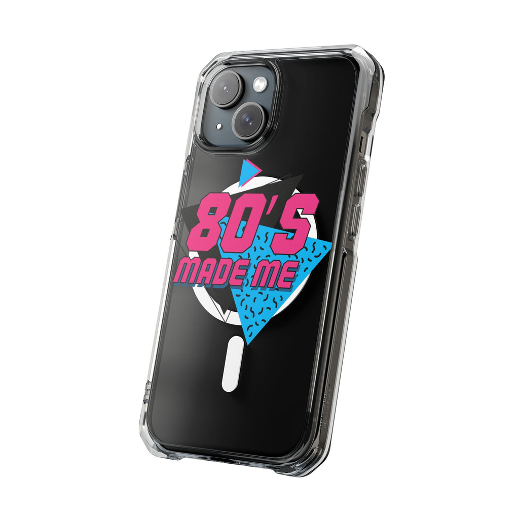 80's Nostalgia Magnetic Clear IPhone Case