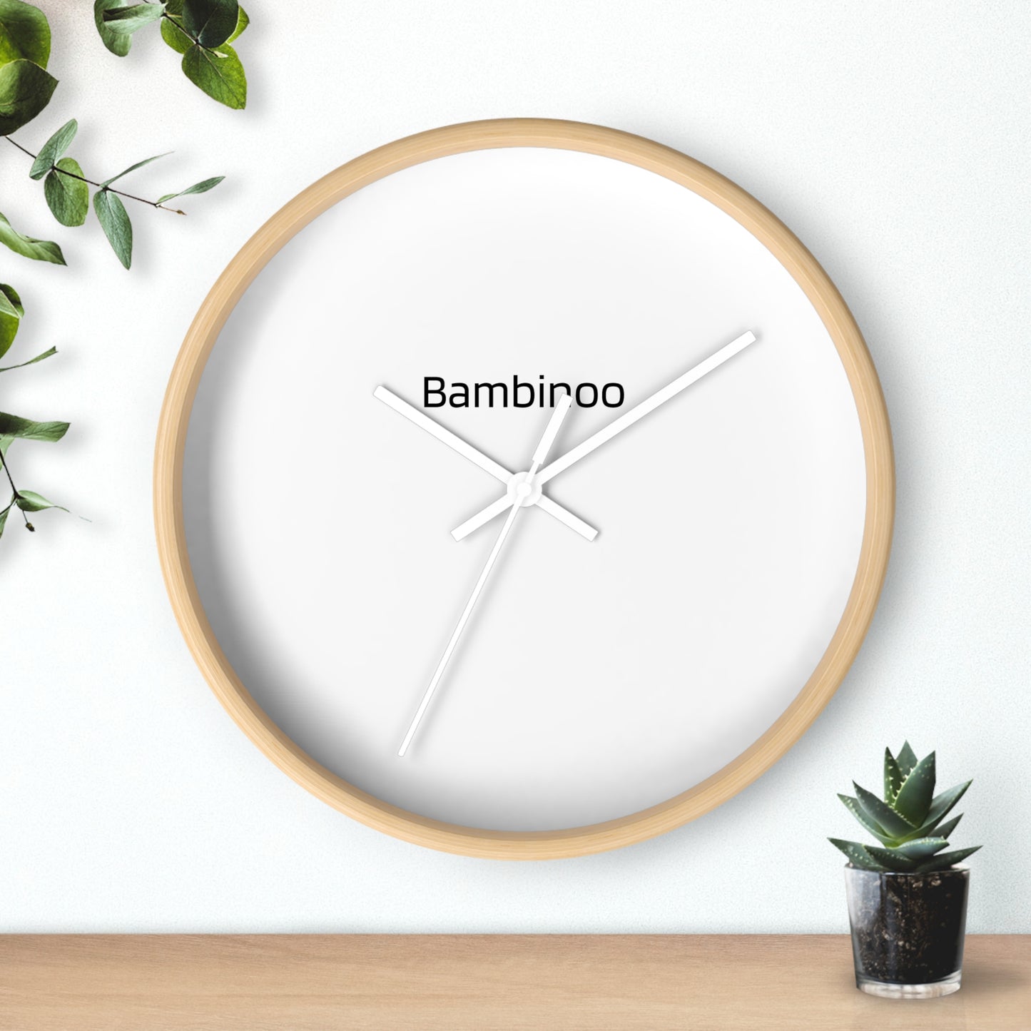 Minimalist Wall Clock - Modern Home Decor, Gift for New Home, Office Wall Art, Timepiece, Unique Design