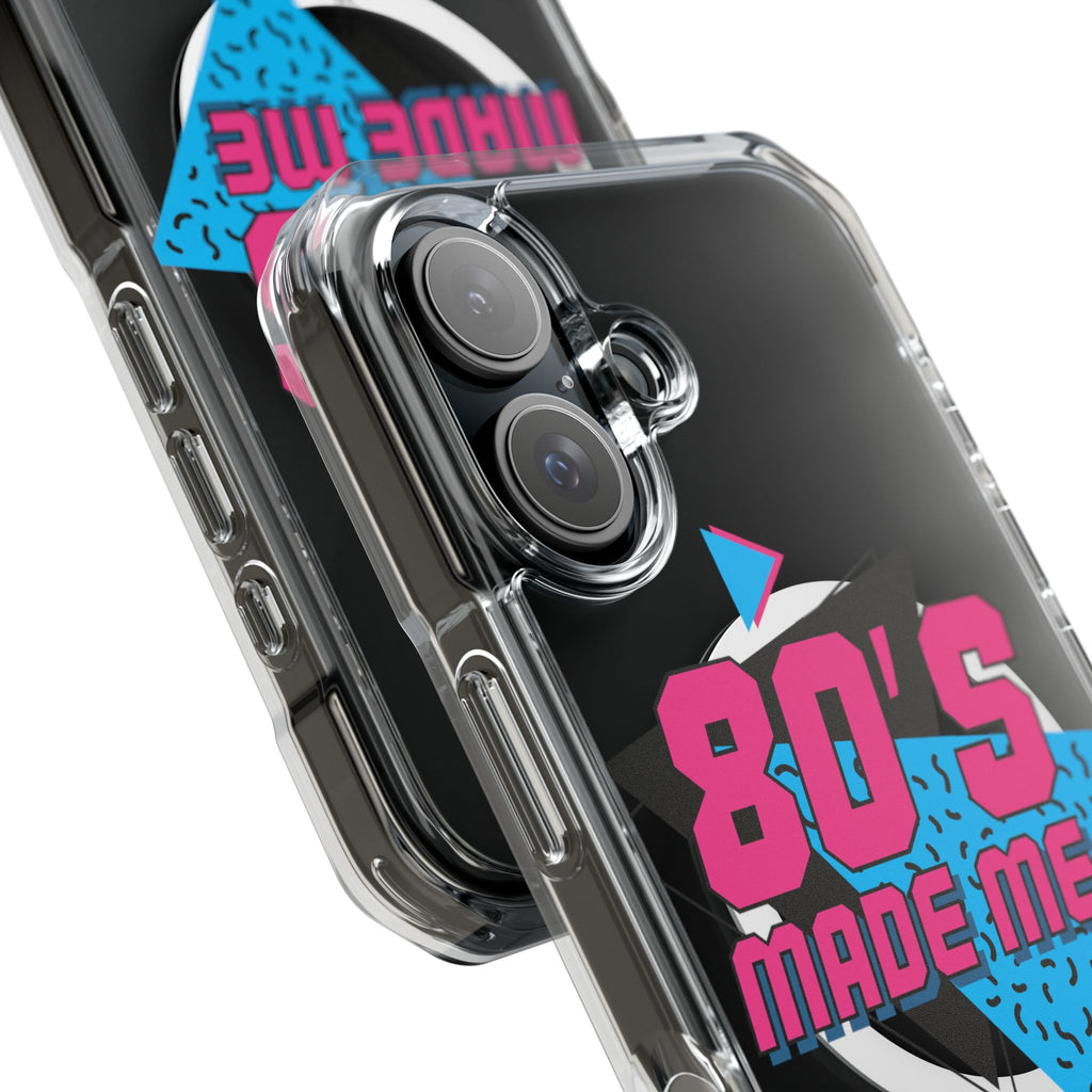 80's Nostalgia Magnetic Clear IPhone Case