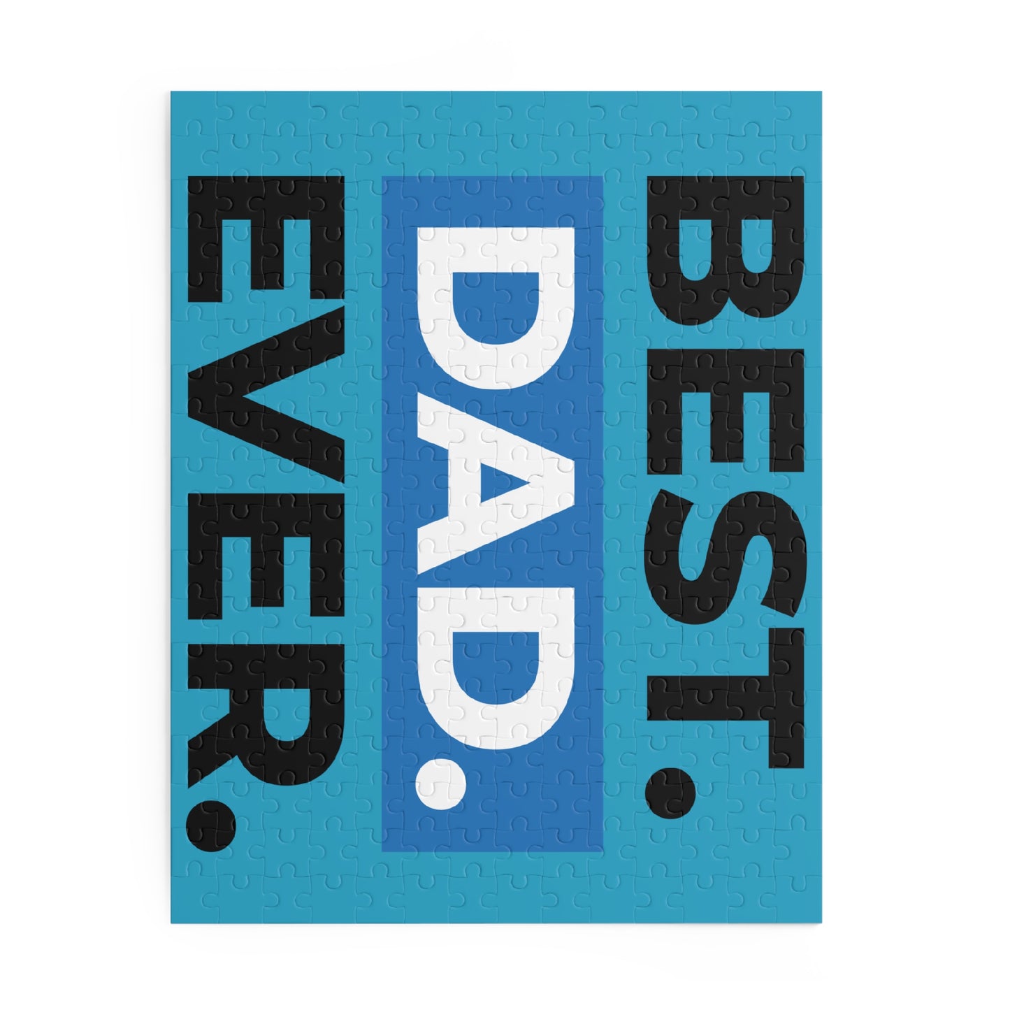 Best Dad Ever Puzzle - 120/252/500-Piece Jigsaw for Father’s Day, Birthday Gifts, Family Fun, Relaxation, Thoughtful Present