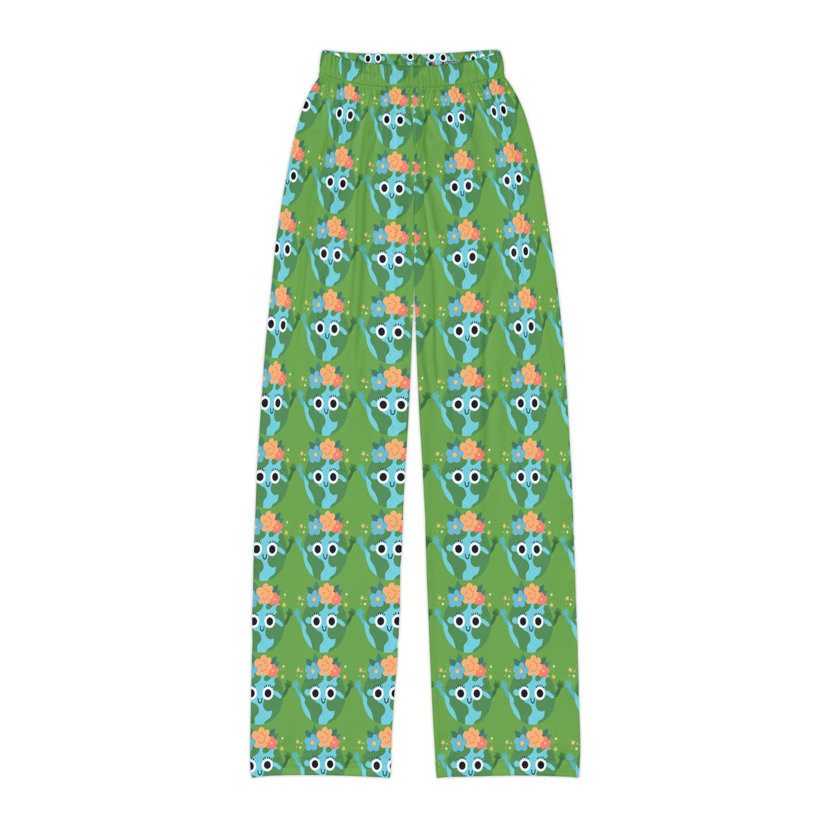 Fun Kids Lounge Pants with Earth Design