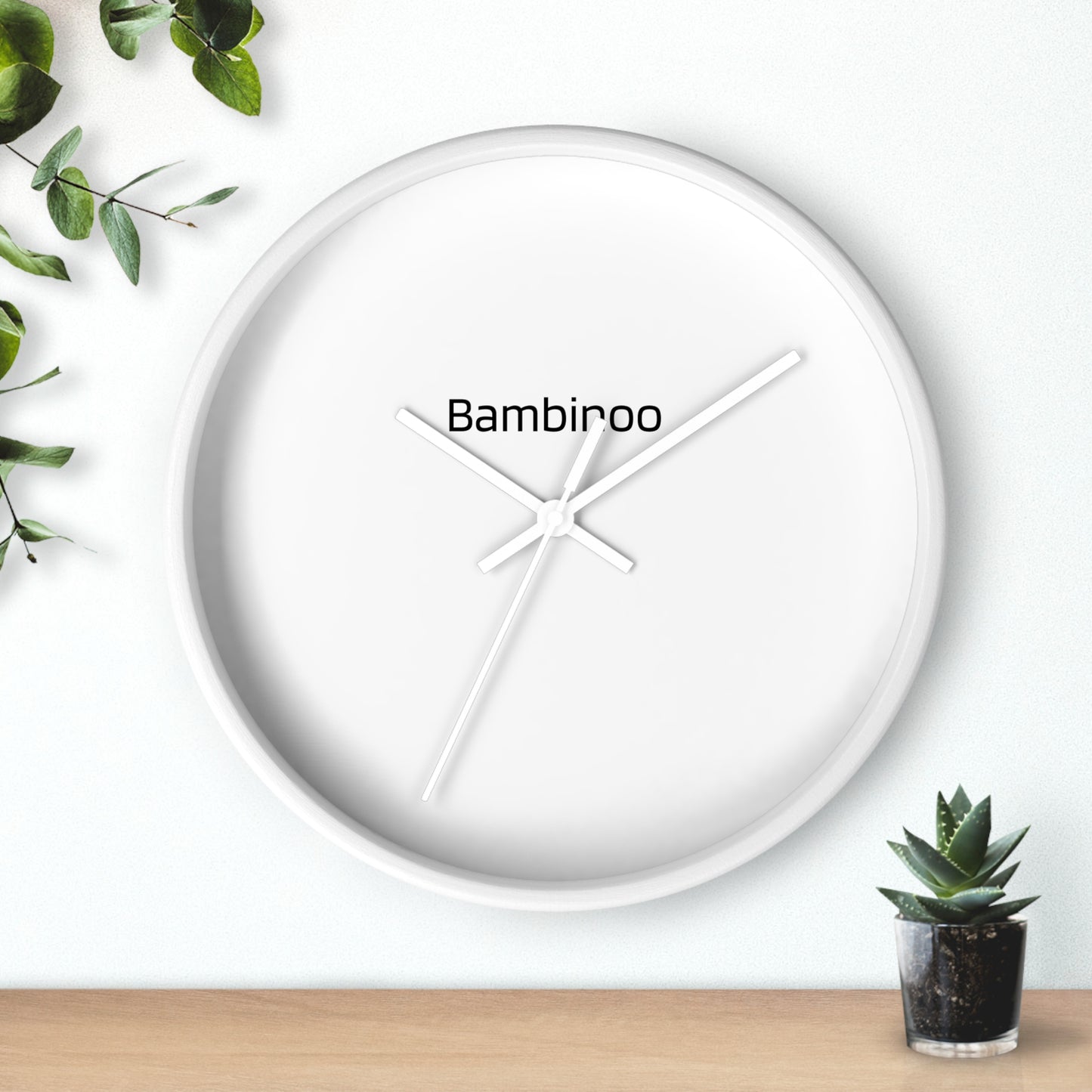 Minimalist Wall Clock - Modern Home Decor, Gift for New Home, Office Wall Art, Timepiece, Unique Design