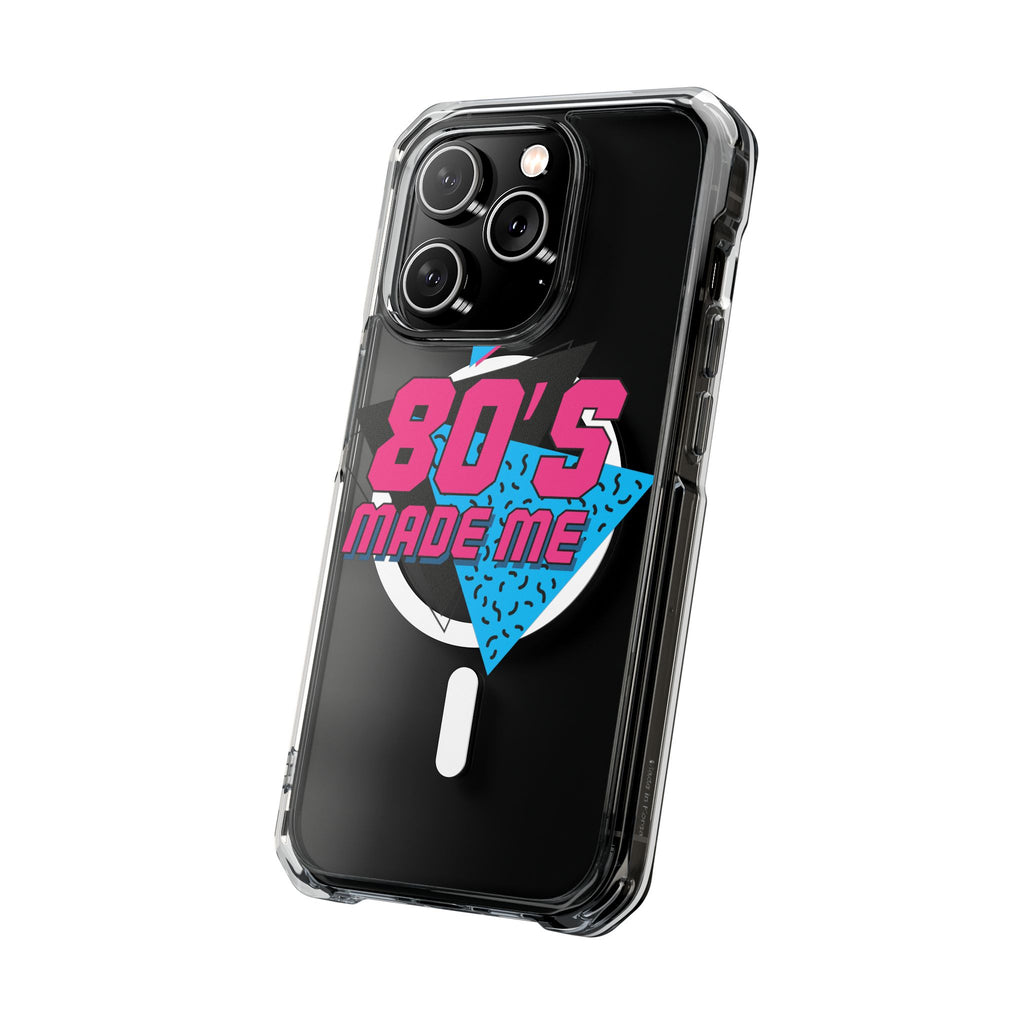 80's Nostalgia Magnetic Clear IPhone Case